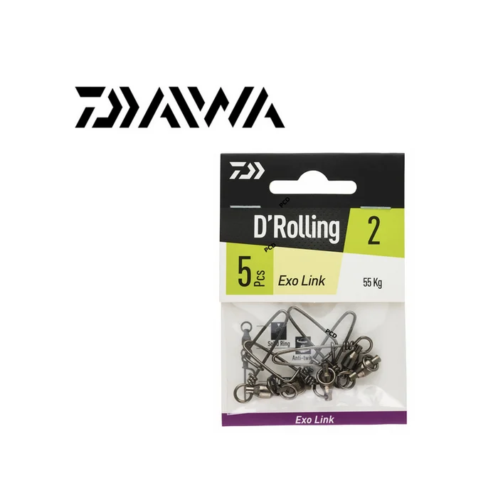 EMERILLONS A AGRAFES DAIWA EXO LINK