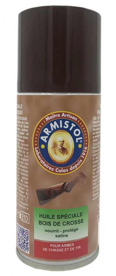 EN3276 – Huile Armistol pour Bois de crosse