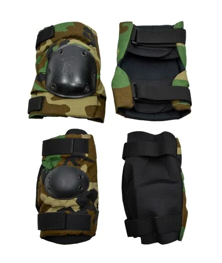 Ensemble genouillères + coudières armée US, woodland camo