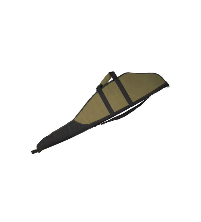 Etui carabine chirat 120 cm vert et noir avec poche
