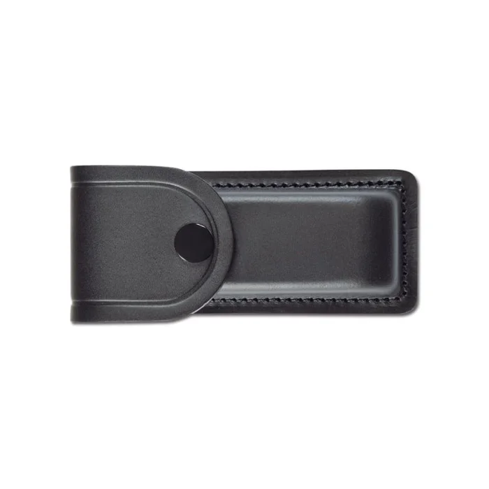 Étui Cuir moulé doublé noir 135x58x20mm PIELCU