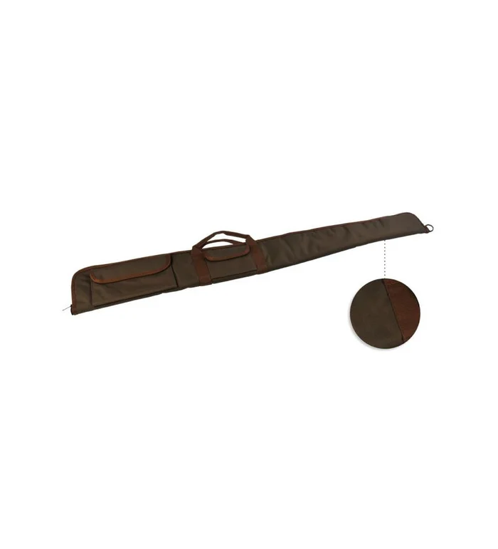 Etui fusil chazot 130 cm marron avec poche