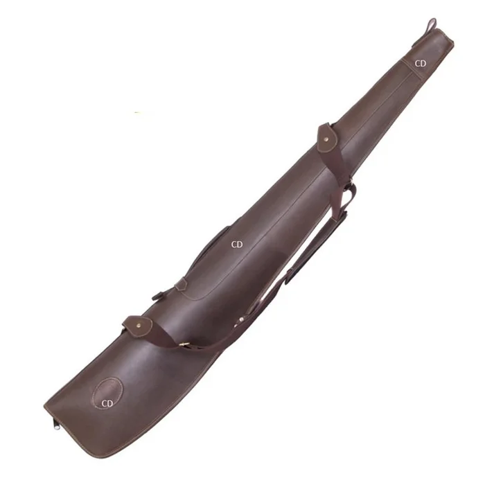 Etui Fusil Cuir Club Interchasse Antone Marron 130cm