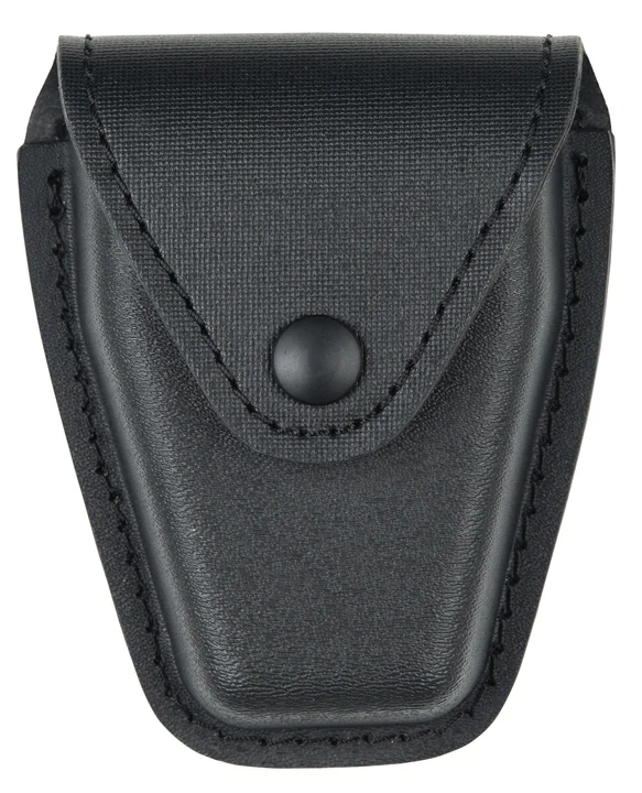 Etui menottes us Safariland avec rabat pression – plaque de cuisse – Noir