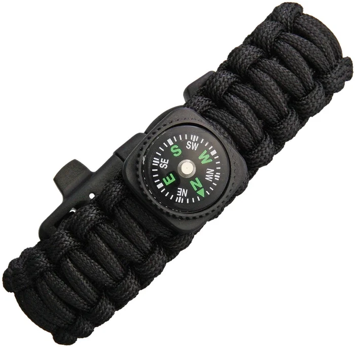 EXP61 – Explorer Bracelet Allume feu sifflet boussole