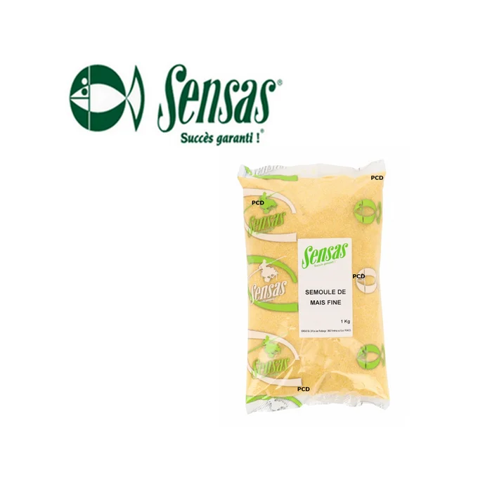 FARINE SENSAS CLASSIQUES SEMOULE DE MAIS FINE 1KG