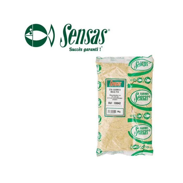 FARINE SENSAS CLASSIQUES TTX GERME DE MAIS FIN 1KG