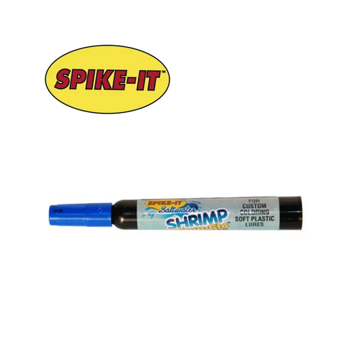 FEUTRE POUR LEURRES SPIKE-IT PARFUM CREVETTE BLEU