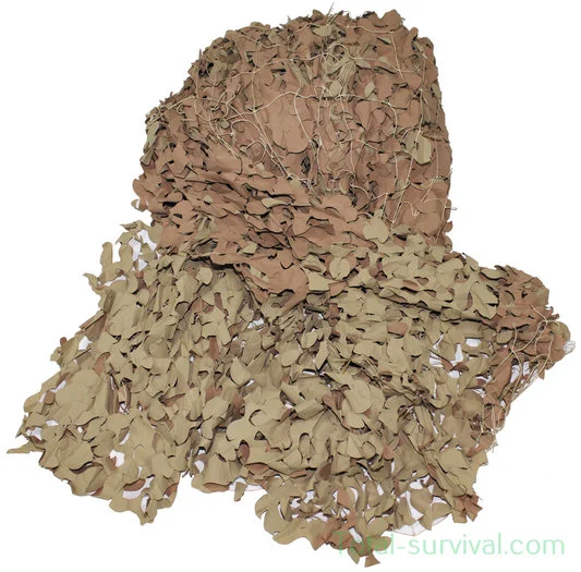 Filet de camouflage de l’armée britannique, kaki camo, 3x2M