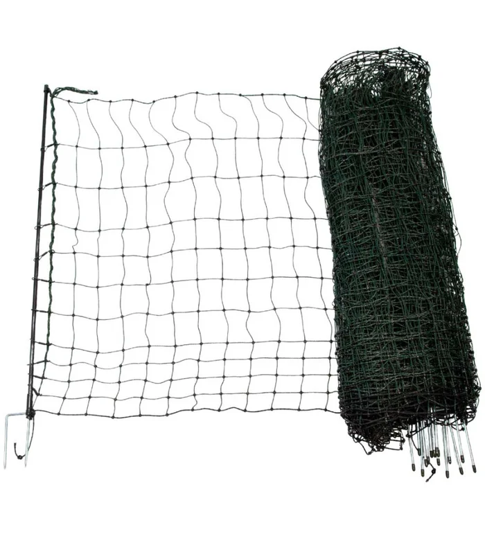 Filet volaille piquets renforcés, 1.10 x 25 m