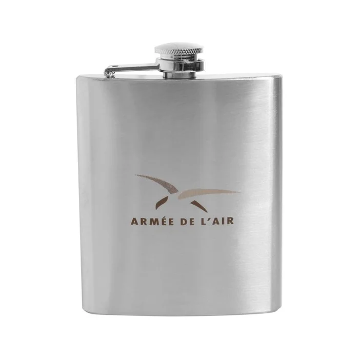 Flasque Armée de l’Air et de l’Espace Inox