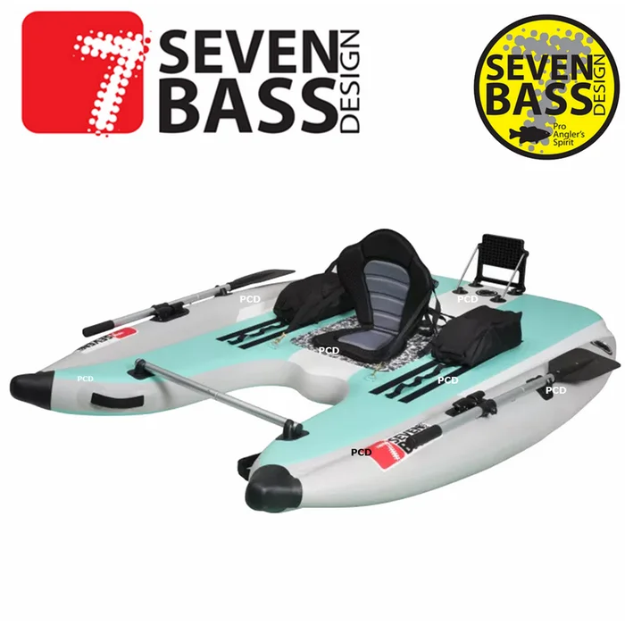 FLOAT TUBE SEVEN BASS FLATFORM EVO XL BLEU