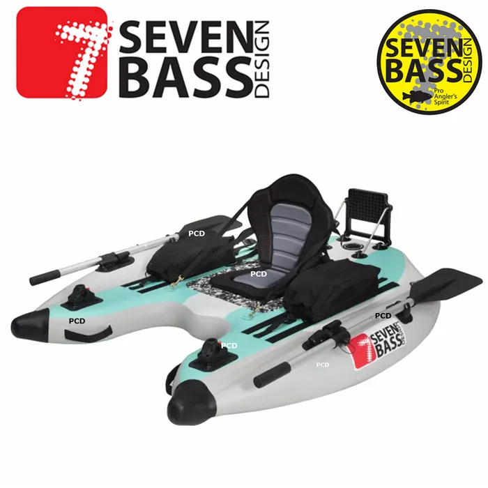 FLOAT TUBE SEVEN BASS FLATFORM JUNIOR BLEU