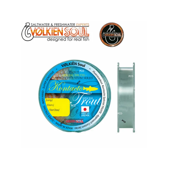 FLUOROCARBONE VOLKIEN SOUL KONTACTO TROUT FC 50M