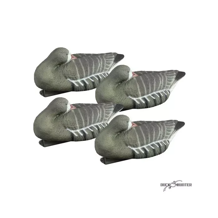 Forme oie rieuse dormeuse x4