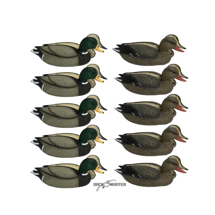 Formes de colvert insubmersibles Duck Hunter x10