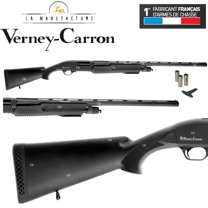 Fusil A Pompe P12 Black Crow Verney Carron 12 /76 76cm