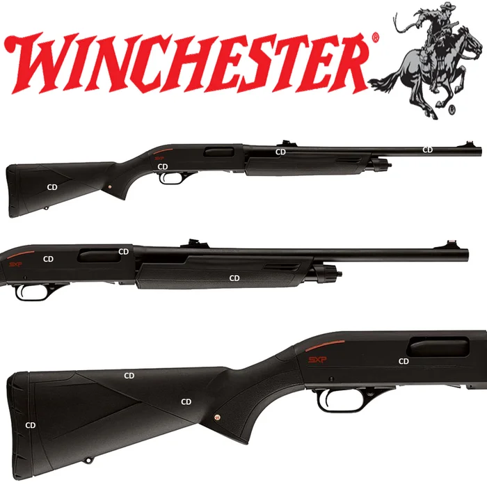 Fusil A Pompe Winchester SXP Black Shadow Deer Rifled 12 /76 61cm