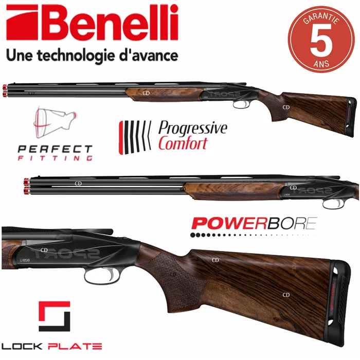 Fusil Benelli 828 U Sporting Gaucher 12 /76