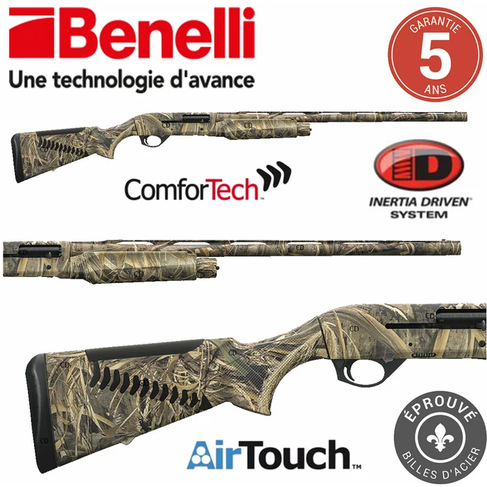 Fusil Benelli M2 Comfortech Camo Max 5 12 /76 66cm