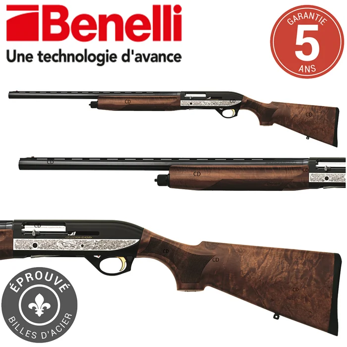 Fusil Benelli Montefeltro Duca Luxe Gaucher 12 /76