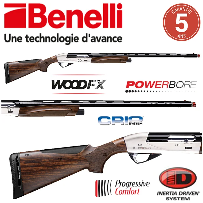 Fusil Benelli Raffaello Ethos Sport 12 /76 76cm