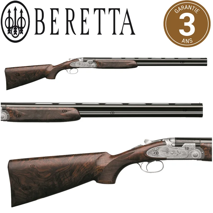 Fusil Beretta 687 EELL Diamond Pigeon Scène De Chasse 28 /70
