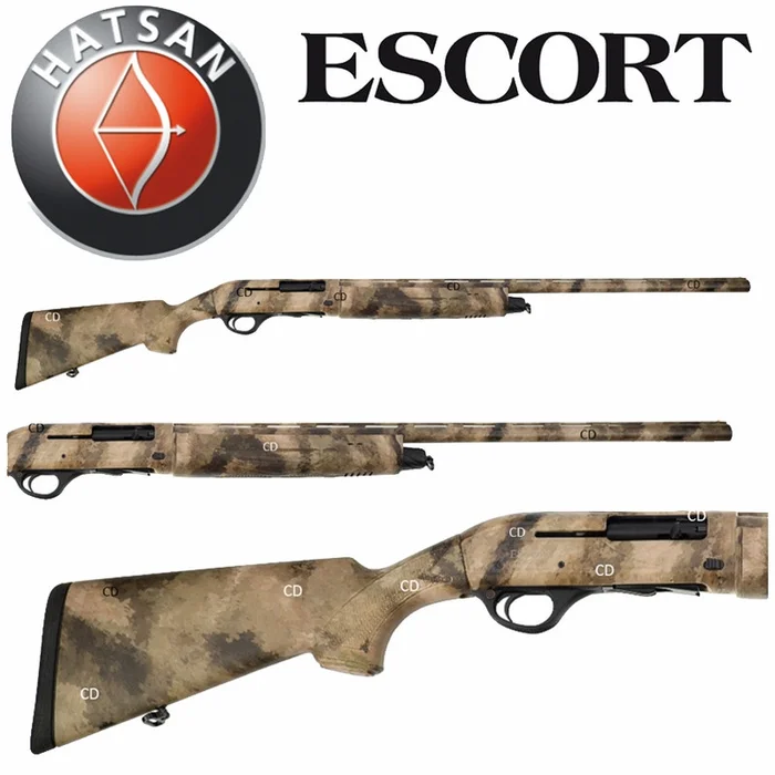 Fusil Hatsan Escort Migrateur Camo A-Tacs Gaucher 12 /89 76cm