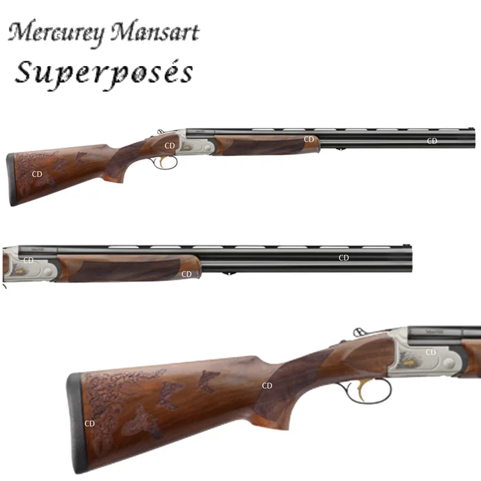Fusil Superposé Mercurey Mansart XL7G 12 /76 71cm