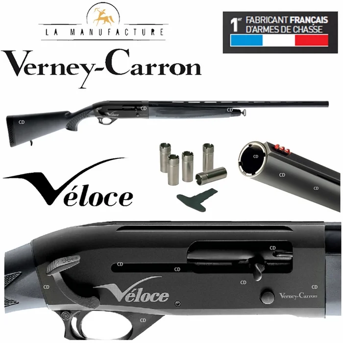 Fusil Véloce One Synthétique Verney Carron 12 /76 71cm