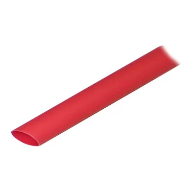 Gaine thermorétractable doublée d’adhésif Ancor (ALT) – 1/2 po x 48 po – emballage de 1 – rouge