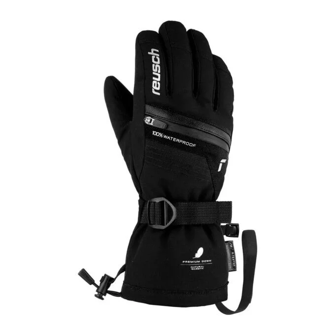 Gants junior Reusch Lando R-Tex XT – Noir/Argent