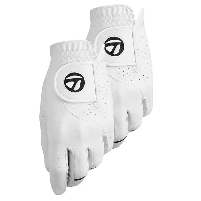 Gants synthetiques classiques (Unité) Taylormade Stratus Tech 2-Pack White