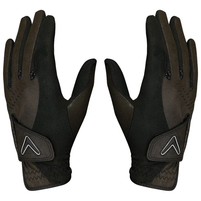 Gants synthetiques pluie (Unité/Paires) Callaway Golf Opti Grip Black (Paire)