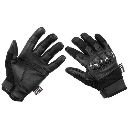 Gants tactiques MFH, « Mission », noir
