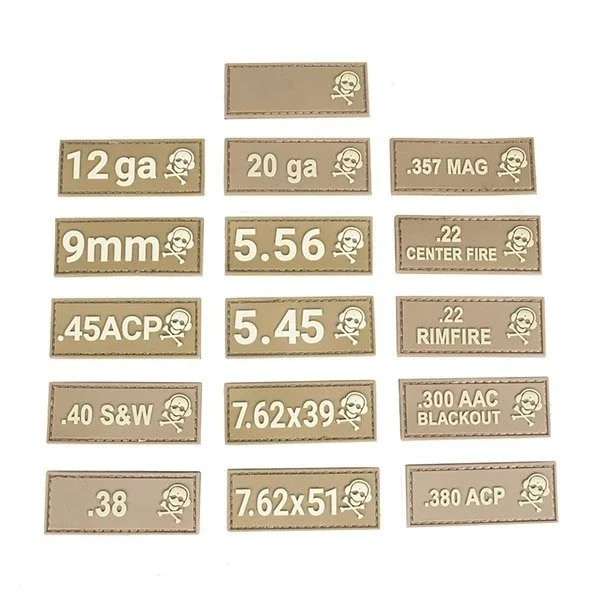 GC-GCS07 Caliber Patch 12 GA FDE