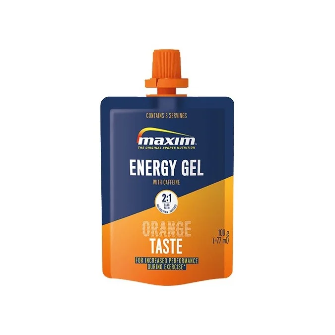 GEL ENERGETIQUE MAXIM ORANGE/GUARANA 100gr.