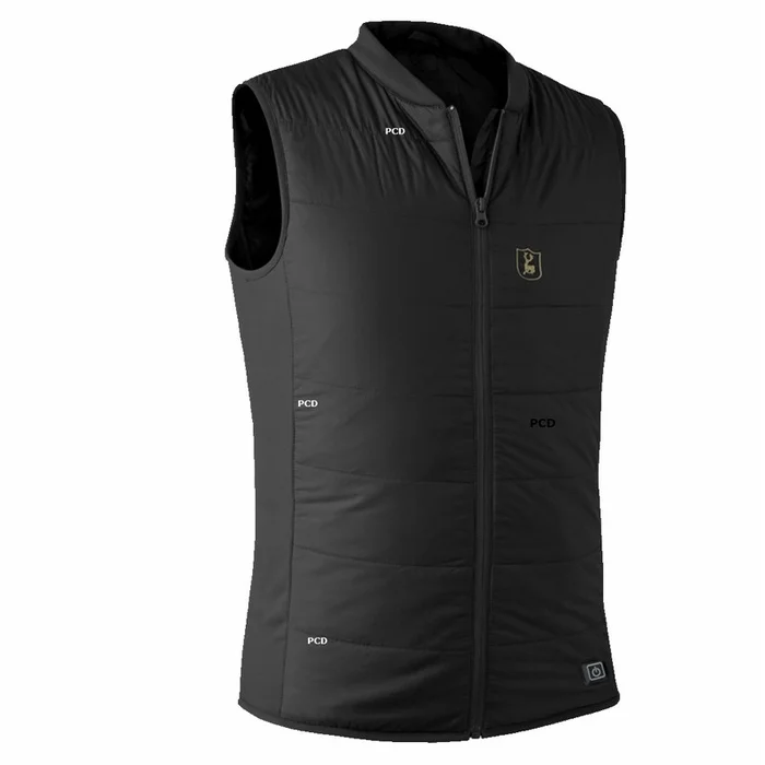 Gilet chauffant Homme Deerhunter Heat Dupont Noir