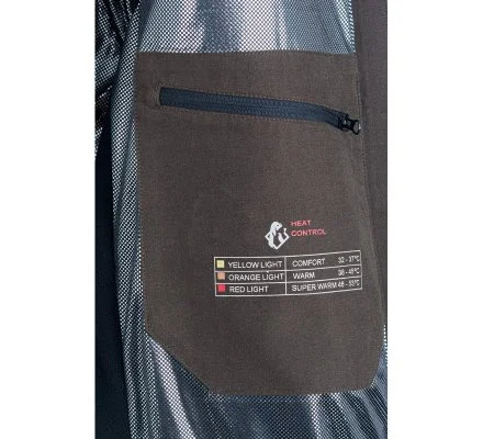 Gilet chauffant PRESTIGE marron SOMLYS – Image 4