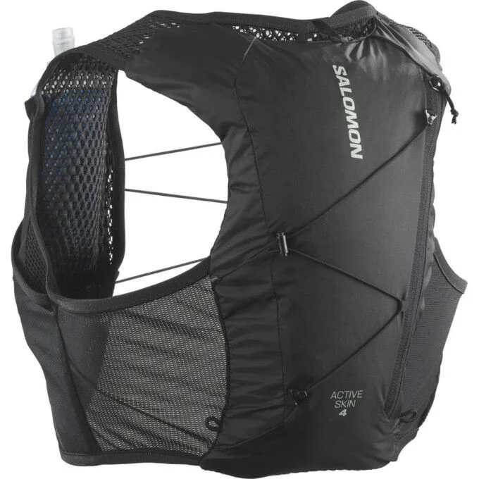 Gilet d’hydratation Salomon ACTIVE SKIN 4 SET BLACK/METAL