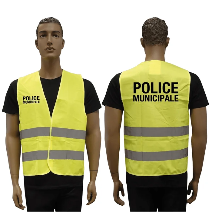 Gilet d’identification Patrol Equipement modèle Fluo Haute Visibilité Police Municipale