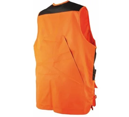 Gilet de chasse anti-ronce orange TREELAND – Image 2