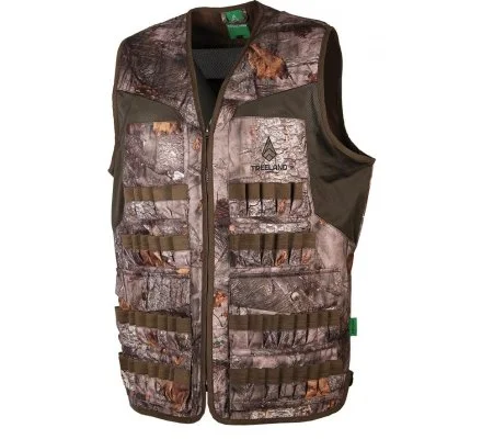 Gilet de chasse multitubes camo forest TREELAND