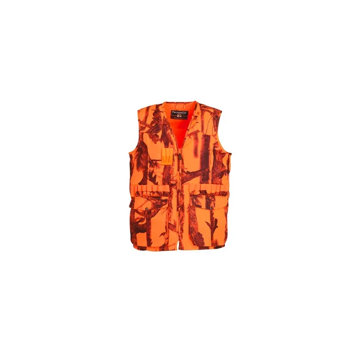 Gilet de chasse orange Percussion