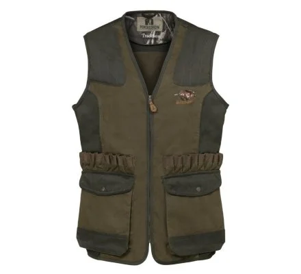 Gilet de chasse sans manches Tradition broderie sanglier Percussion – Image 2