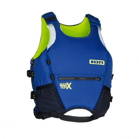 Gilet de protection et flottabilité Ion Booster Vest X Side Zip – Bleu 2025