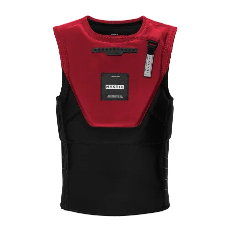 Gilet de protection et flottabilité Mystic Solace Impact Vest Szip red 2024