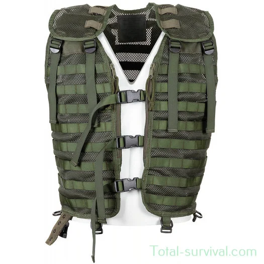 Gilet de transport tactique armée hollandaise, Molle, vert olive