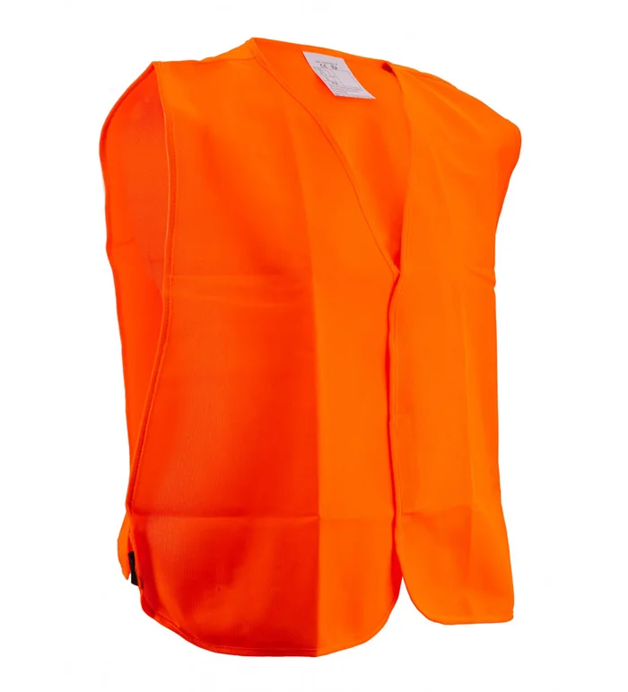 Gilet de traque orange haute visibilité