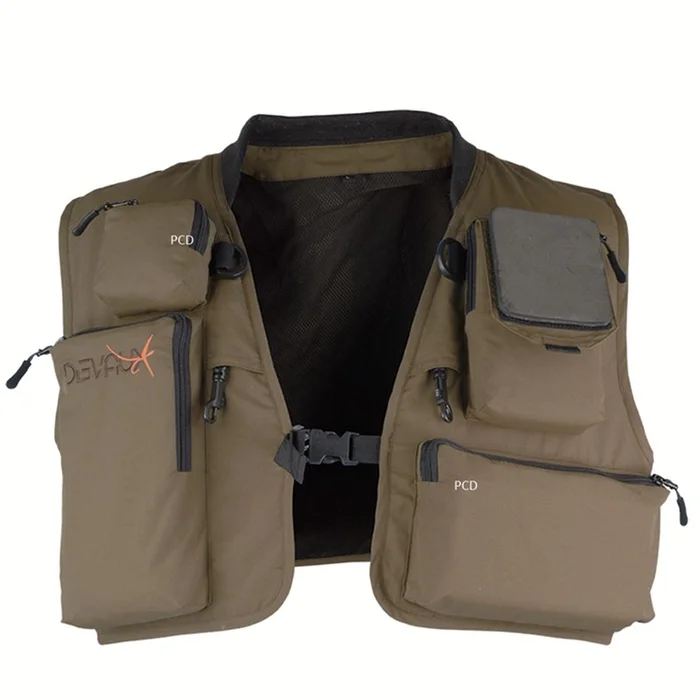 Gilet De Wading Homme Devaux Matix Marron